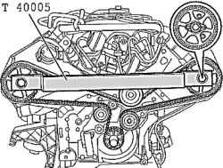 Установка зажима распредвалов T4000