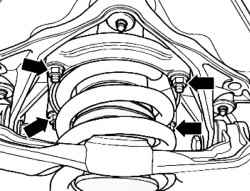 Болты крепления амортизационной стойки